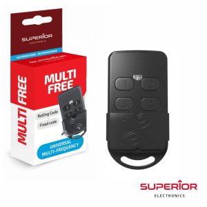 SUP-RCCF Comando de garagem universal 4 canais 433mhz e 868mhz - rolling e fixo