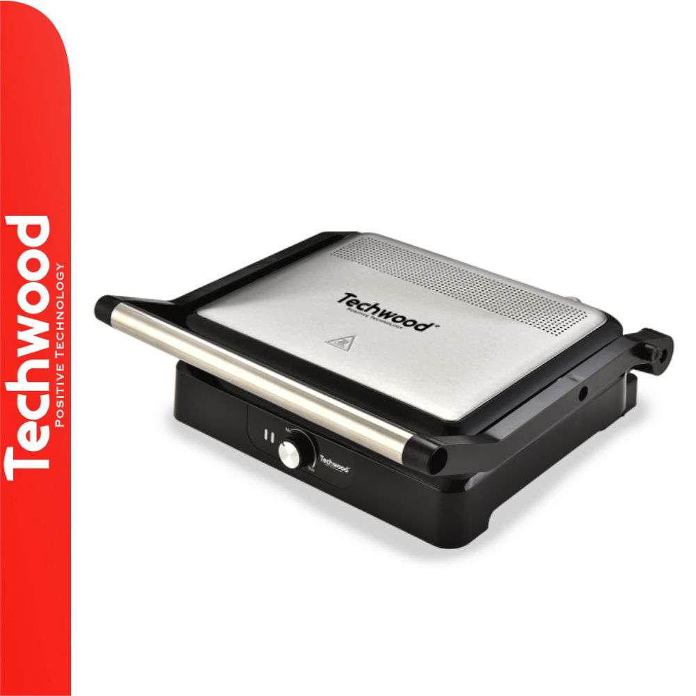 TGD-2201 Grelhador eléctrico Anti-Aderente 2200W - TECHWOOD -