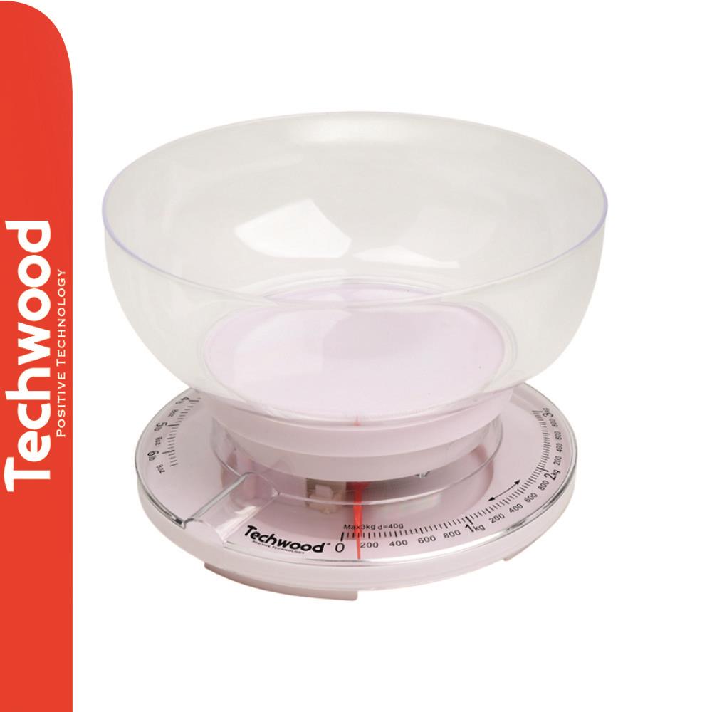 Balança Cozinha Analógica 3kg TECHWOOD