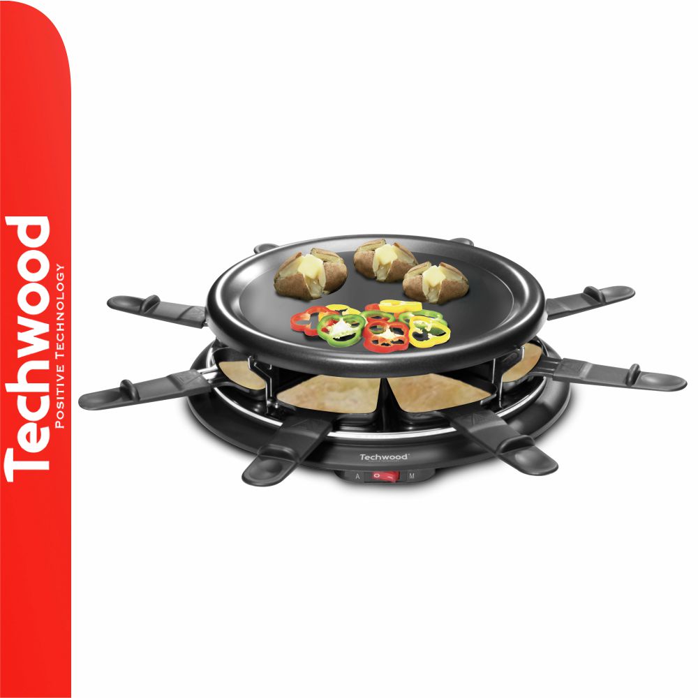 Grelhador Raclette 8 Pessoas 900W TECHWOOD