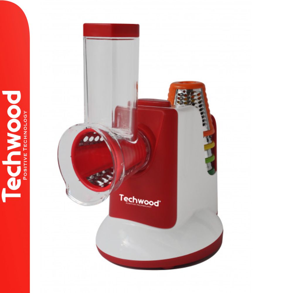 Cortador/ Ralador de Alimentos Elétrico 5 em 1 150W TECHWOOD