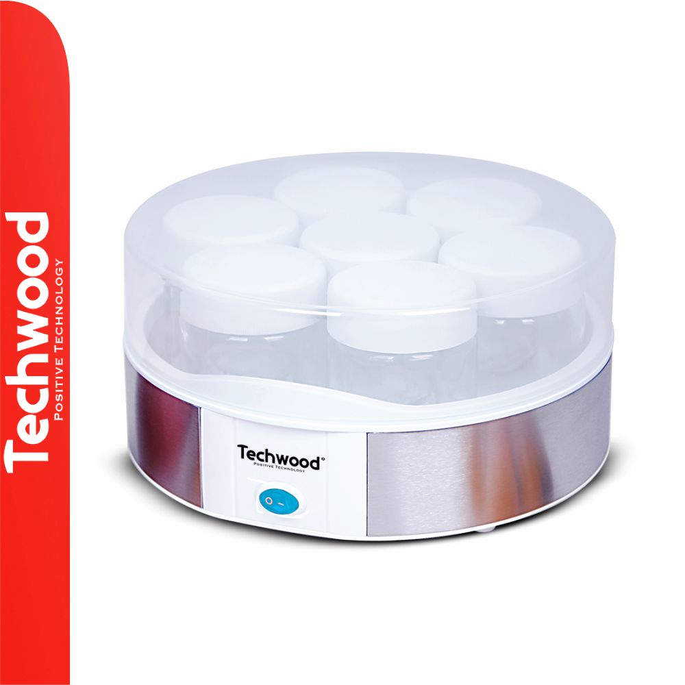 Iogurteira Elétrica 15W C/ 7 Copos TECHWOOD