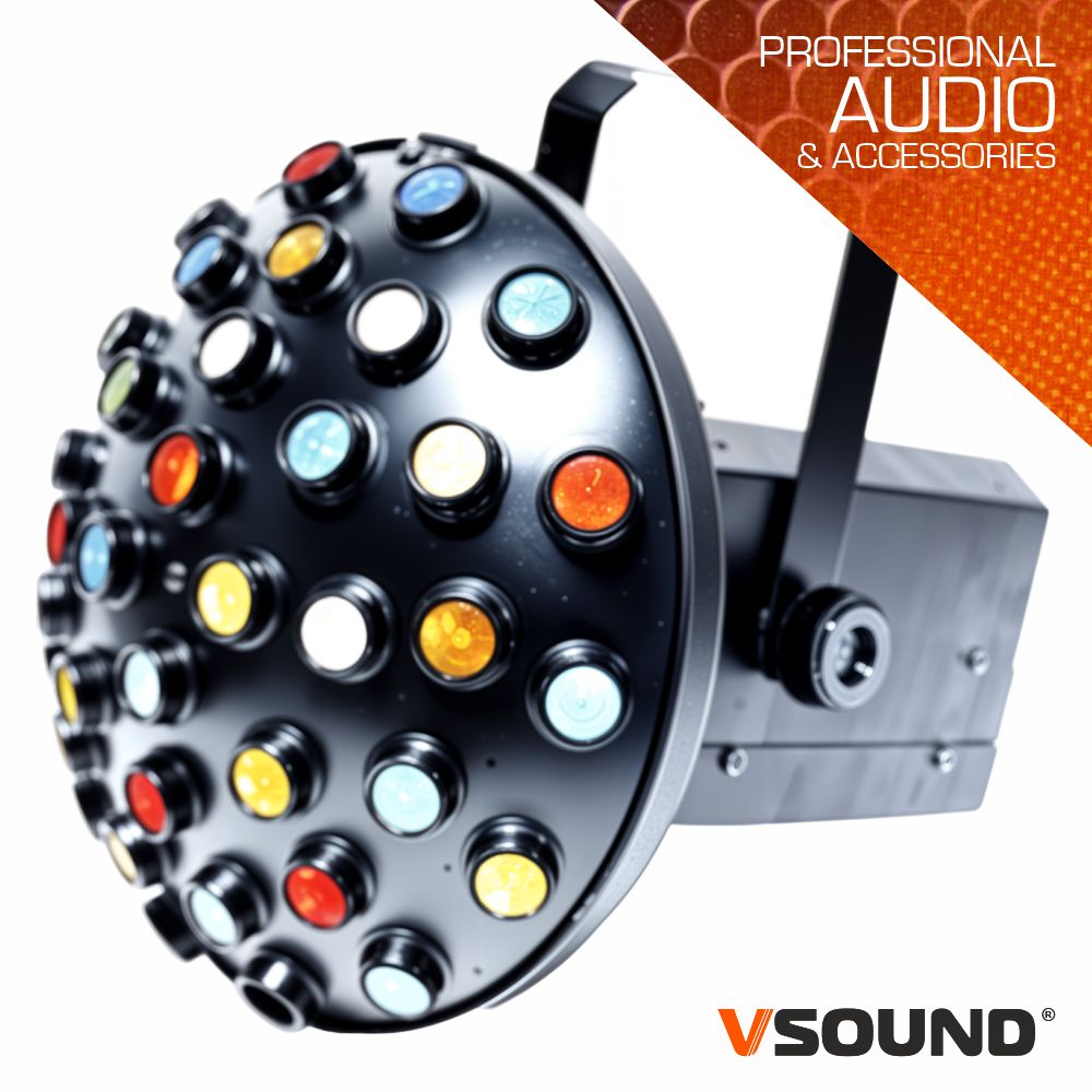 PROJETOR LUZ COLORIDO 300W VSOUND