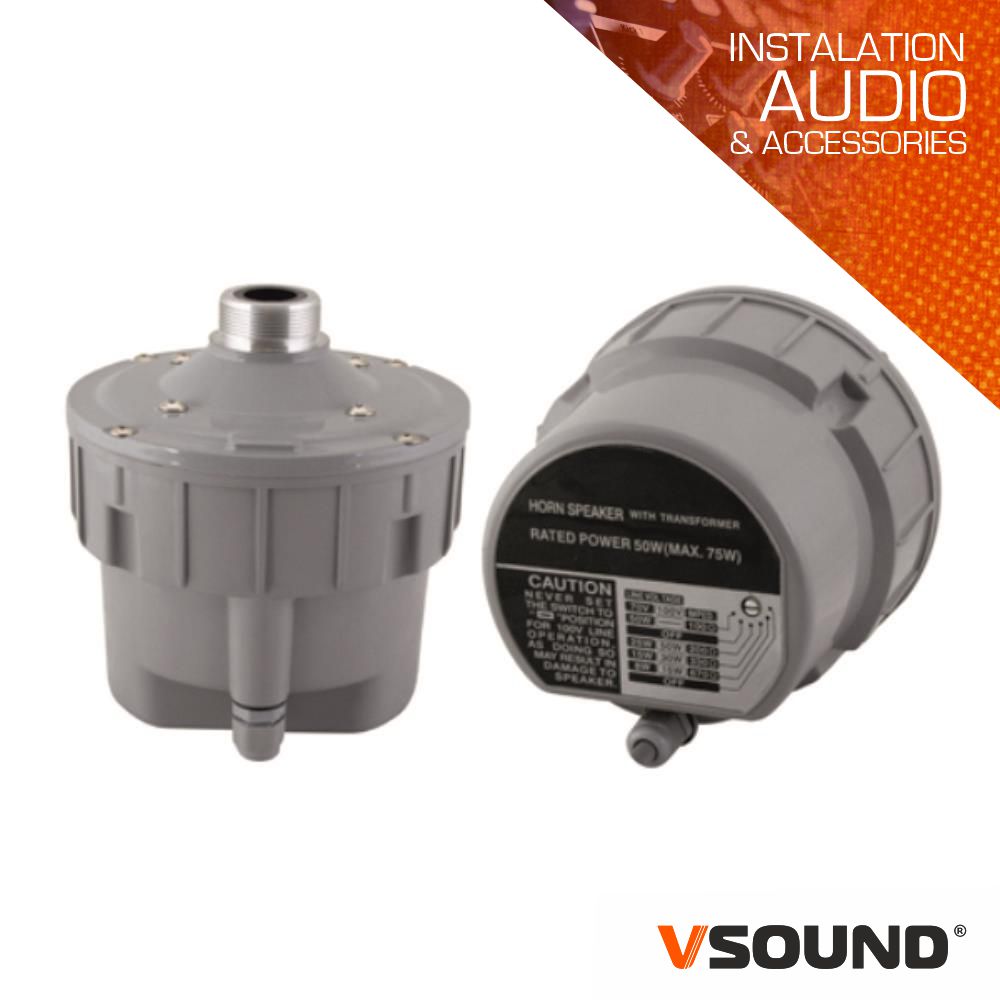 PINHA 50Wmáx C/TRANSFORMADOR 100V VSOUND