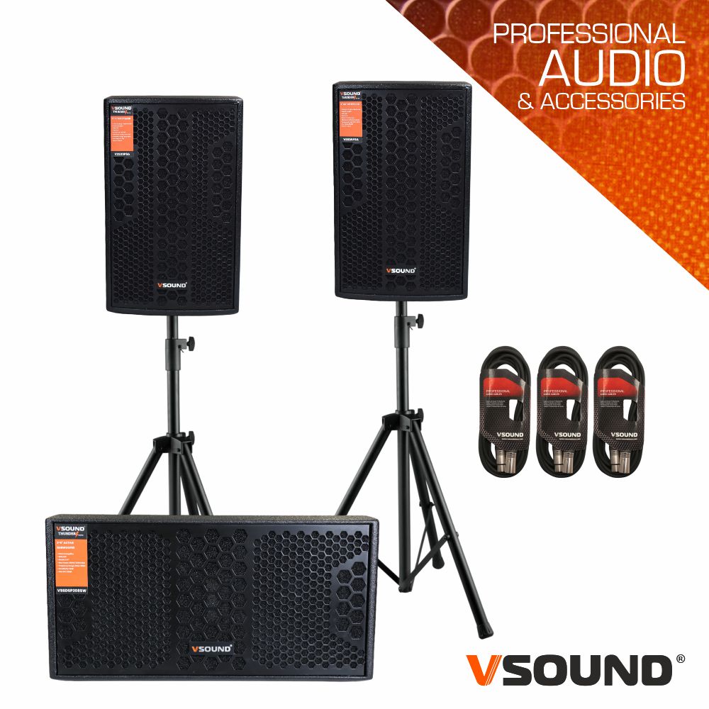 Sistema de Som Amplificado 1800W