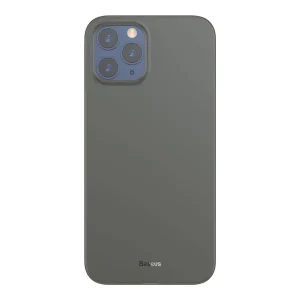 Capa Silicone Baseus para iPhone 12 Pro Max Preto
