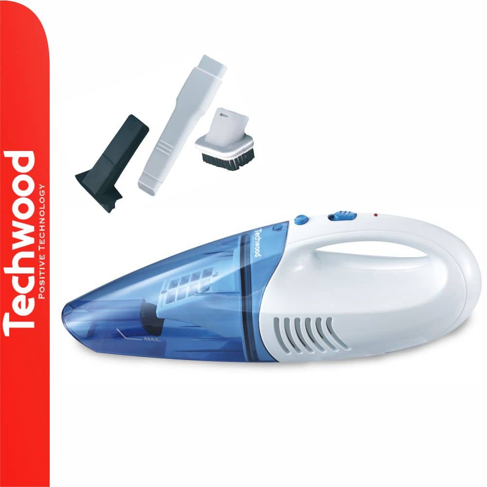 TAS-49 Aspirador portátil s/ saco azul / branco TECHWOOD