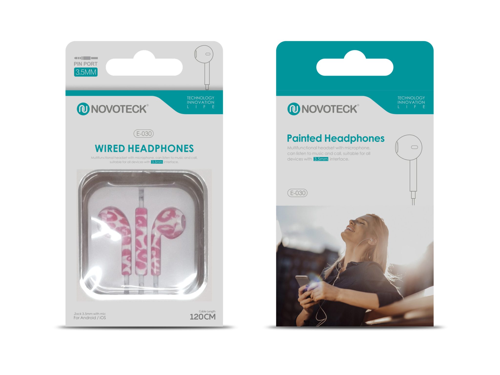 Auricular Com Desenho E-030 Design 5