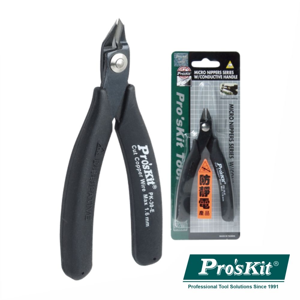 ALICATE DE CORTE MICRO C/ PUNHO CONDUTOR 125MM PROSKIT