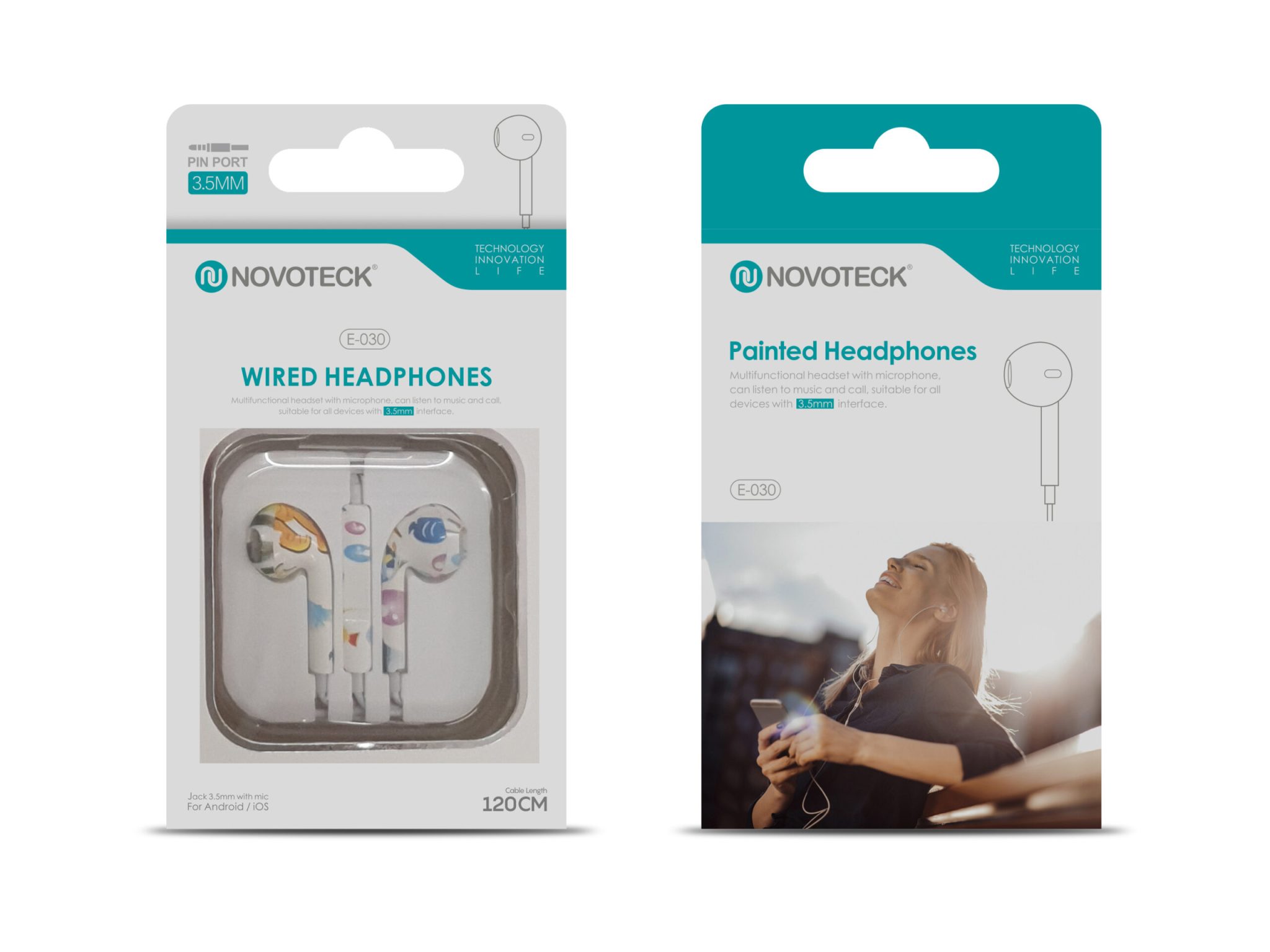 Auricular Com Desenho E-030 Design 13