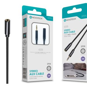Extensão 3M Jack 3.5 NOVOTECK A-010
