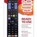 SUPTRB020 Telecomando p/ Smart TV - pronto a usar - LG / Samsung / Sony / Philips / Panasonic