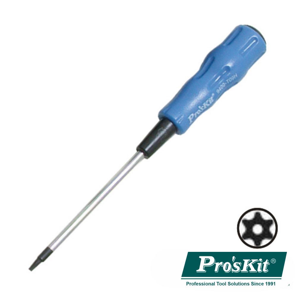 CHAVE TORX C/ FURO T09H 165MM PROSKIT