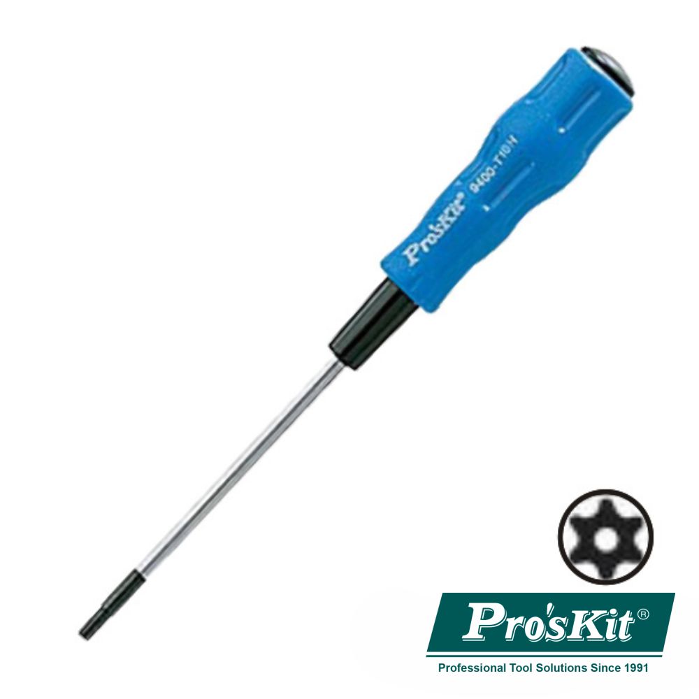 CHAVE TORX C/ FURO T10H 165MM PROSKIT