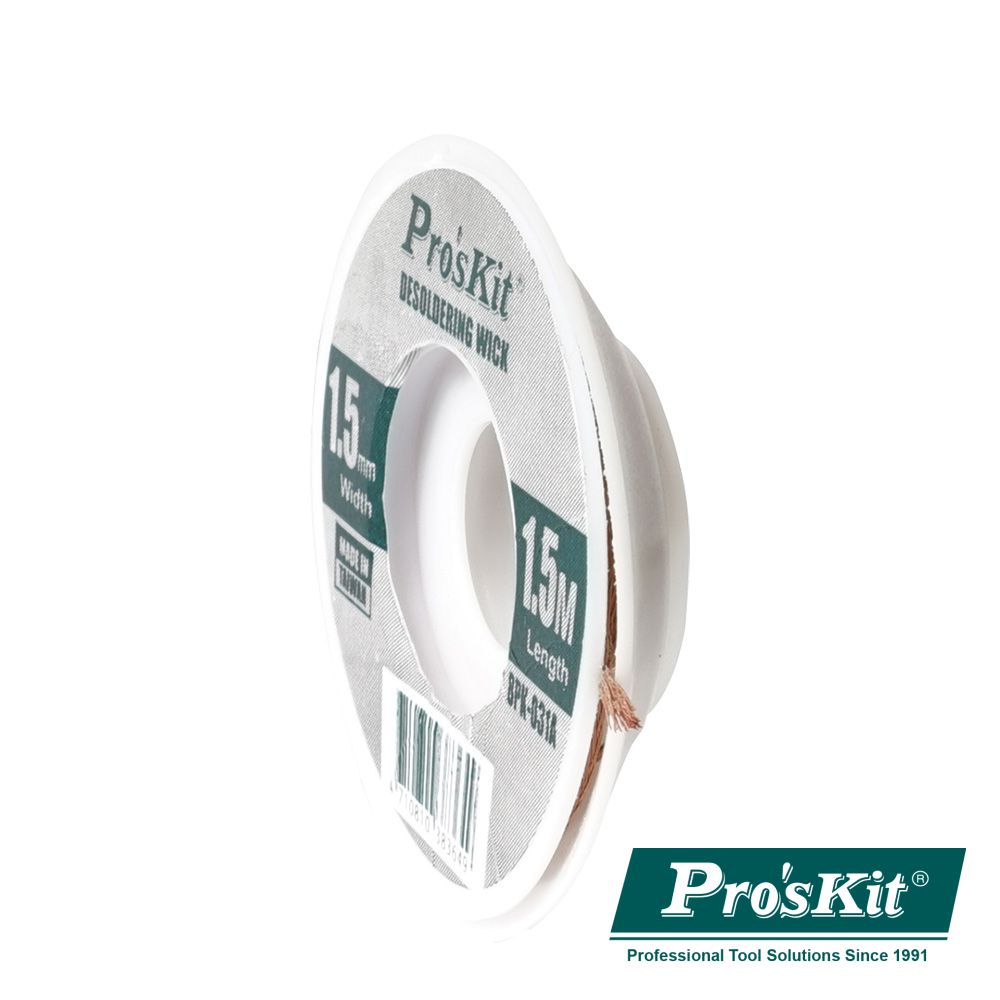 8PK-031A MALHA DESSOLDADORA 1.5MM 1.5M PROSKIT