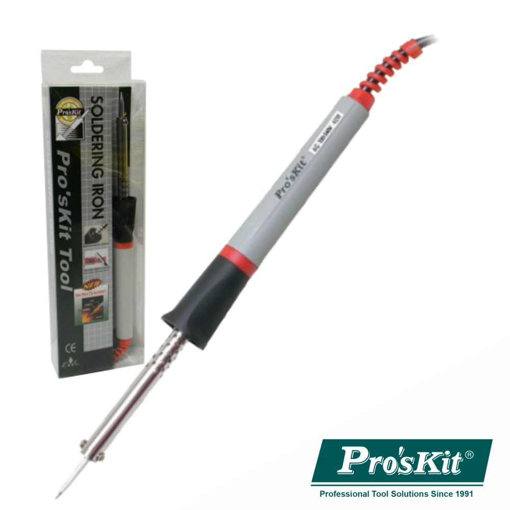 FERRO DE SOLDAR 40W RESISTÊNCIA CERÂMICA PONTA EXTRA PROSKIT