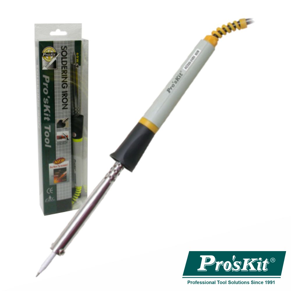 FERRO DE SOLDAR 60W RESISTÊNCIA CERÂMICA PONTA EXTRA PROSKIT
