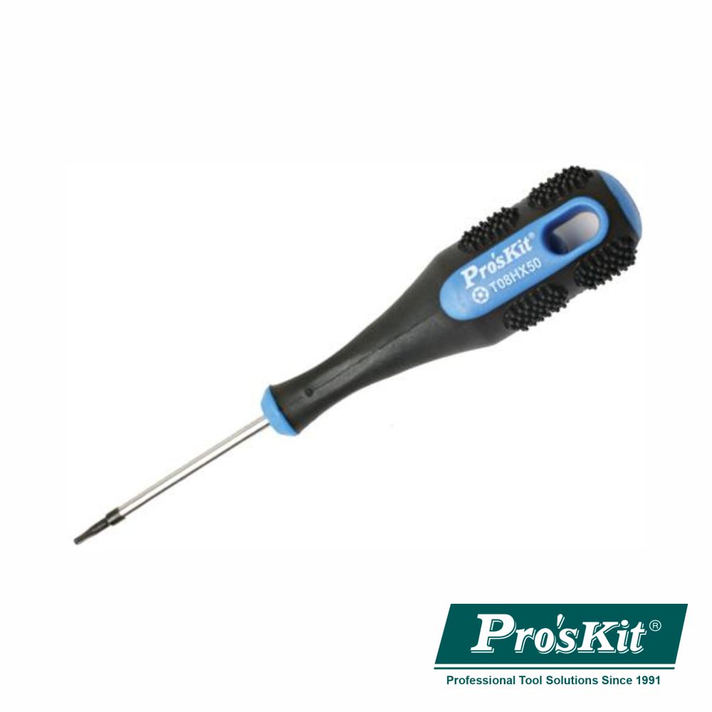CHAVE TORX C/ FURO T08H PROSKIT