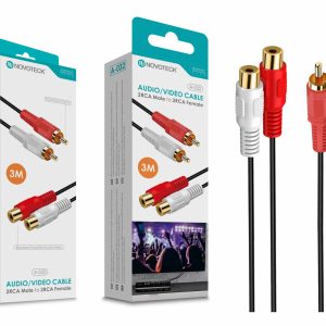 Cabo 3M Rca 2 Fema To Rca 2 Macho NOVOTECK A-032