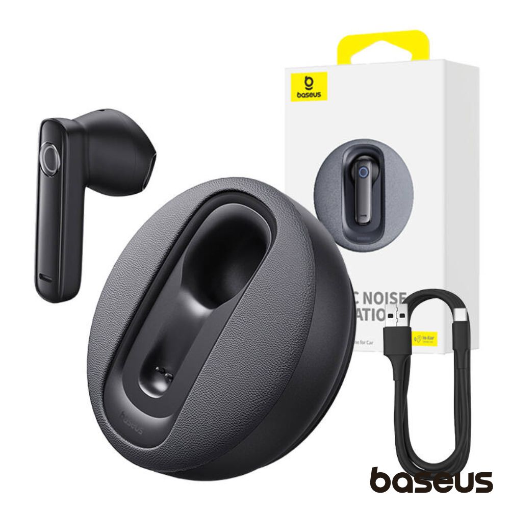 Auricular Bluetooth V5.3 C/ Carregamento Solar CM10 BASEUS