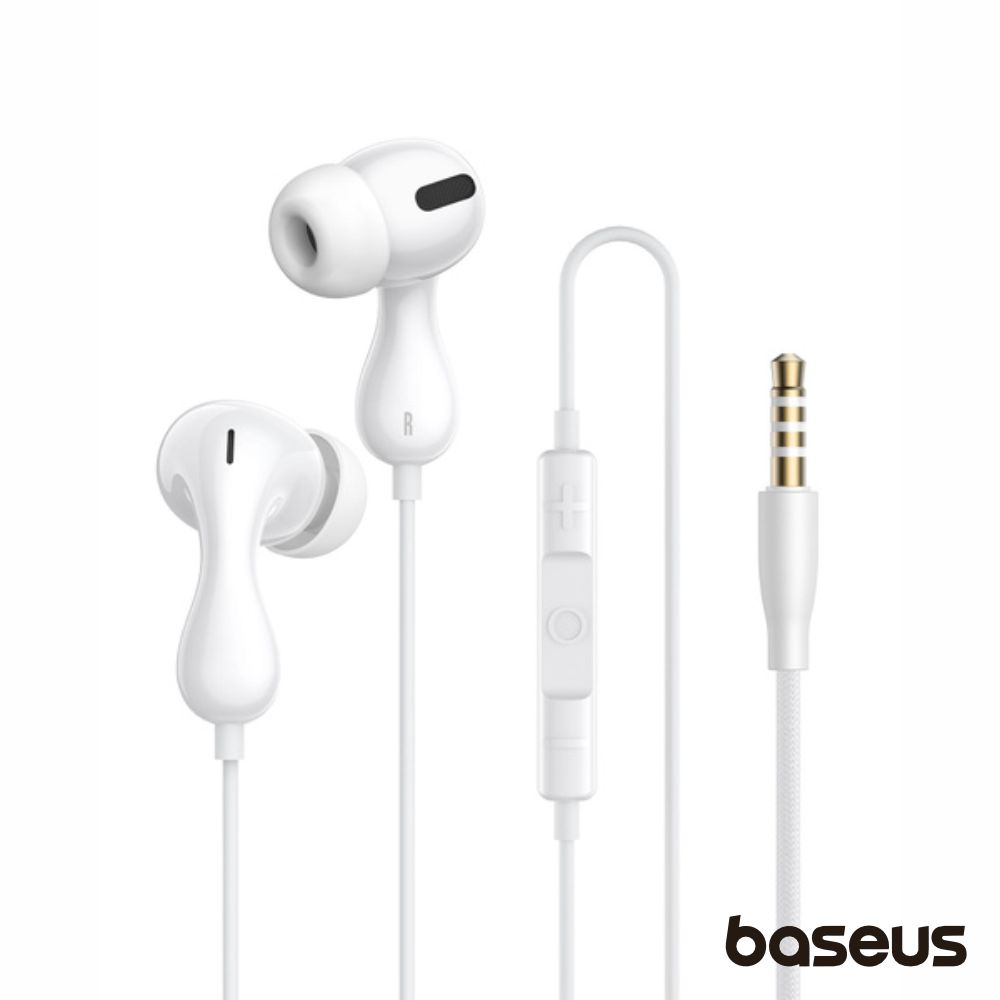 Auscultadores Stereo C/ Fios E Microfone Encok HZ20 BASEUS