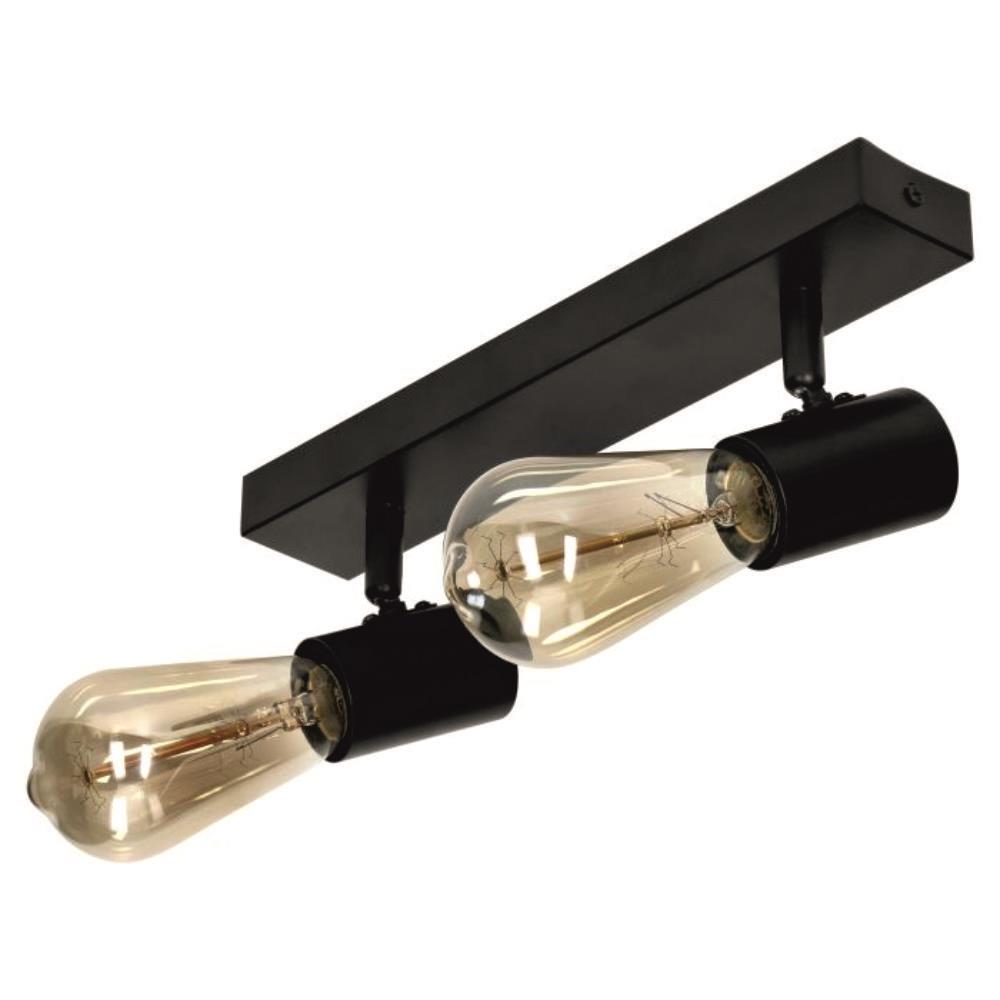 Candeeiro LED Teto/Parede 2xE27 2x60W IP20 RIO