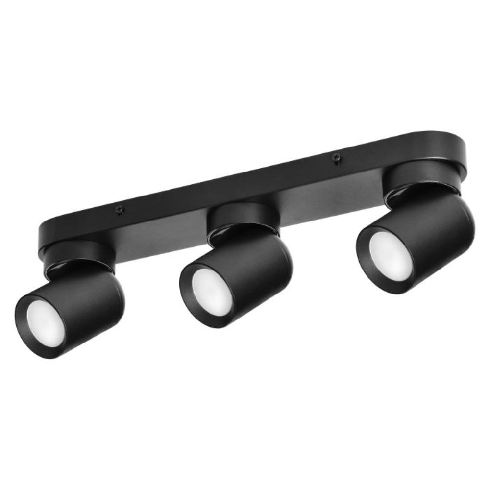 Candeeiro LED Teto/Parede IP20 Preto ADVITI