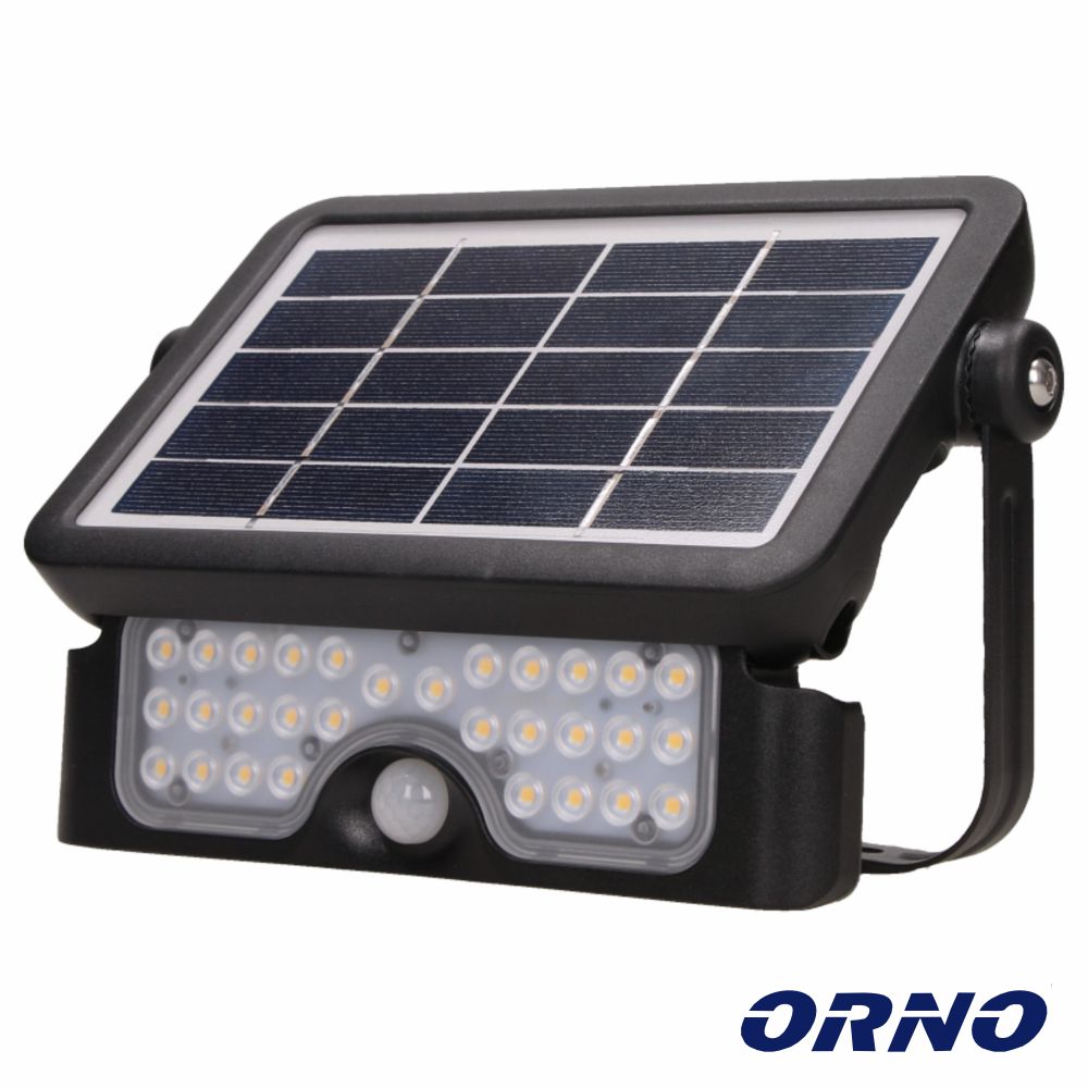 Candeeiro Solar LED 5W IP65 C/ Sensor Movimentos PIR ADVITI