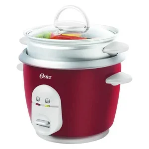 Arrocera 6 Tazas 0.6 Litros Color Rojo