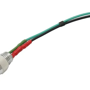 Luz Indicadora LED 5mm (Branco 12v) com Fio