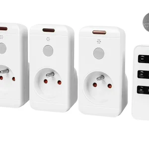 X3 Tomada de Rede com Controlo Remoto16a