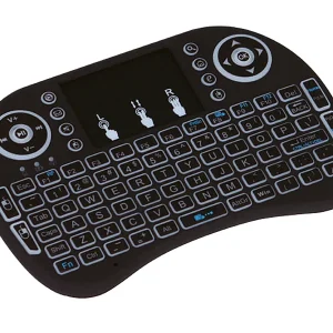 Teclado Sem Fios 2.4ghz Miniks-2 +Touchpad