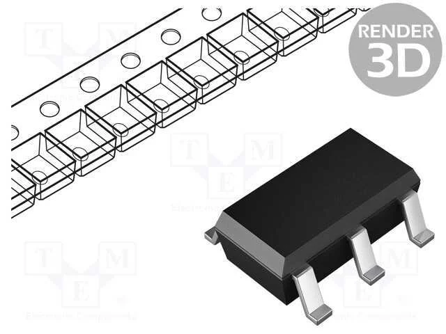 Ic: Pmic, Conversor Dc/Dc, Uent: 2,5÷5,5vdc, 1a, .