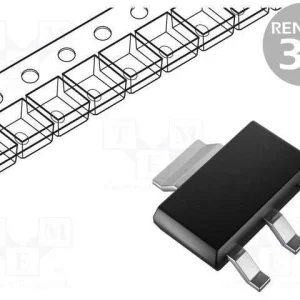 Transístor: Npn, Bipolar, 400v, 0,5a, Sc73,Sot223