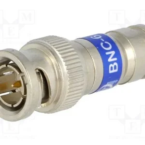 Ficha, Bnc, Macho, 75o, Rg6, Compressivo