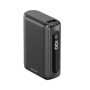 Powerbank Rixus Ecrã Digital 10000mah Preto
