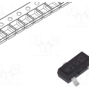 Transístor: Pnp, Bipolar, 80v, 0,5a, 250mw, Sot23.