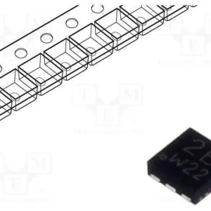 Transístor: N-Mosfet, Trench, Unipolar, 80v, 1,2a.