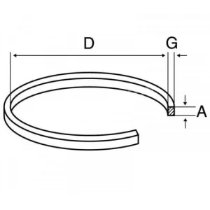 Correia de Video/Gravador 33.5mm