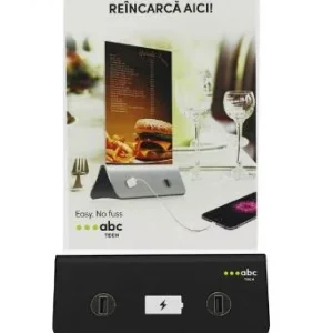 Menu Restaurante com Powerbank 10000mah