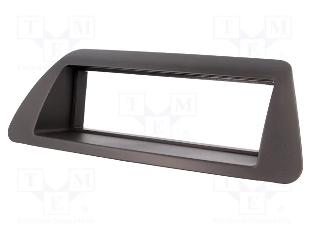 Moldura do Rádio, Fiat, 1 Din, Preta