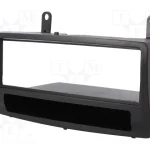Moldura do Rádio, Toyota, 1 Din, Preta