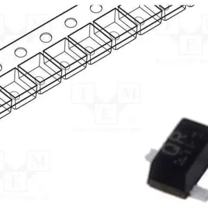 Transístor: N-Mosfet, Unipolar, 20v, 0,2a, Idm: 0.