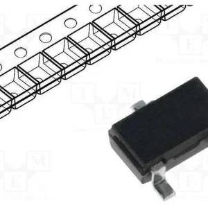 Transístor: Npn, Bipolar, Brt, 50v, 0,1a, 0,2w, S.