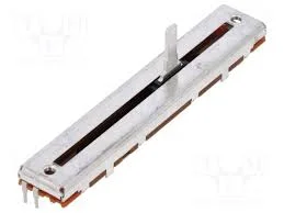 Potenciometro Deslizante 10ko 200mw Tht +20% Log.