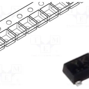 Transístor: P-Mosfet, Unipolar, -20v, -0,2a, Idm:.