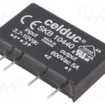 Relé: Semicondutores. Spst-No. Ucoma: 3÷10vdc. 5a.