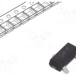 Transístor: Npn, Bipolar, 80v, 0,5a, 0,225w, Sot23