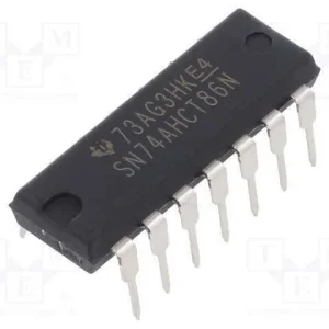 Ic: Digital, Xor, Ch: 4, In: 2, Cmos,Ttl, Tht, Di.