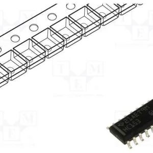 Ic: Digital, 4 To 1 Line,Multiplexor,Seletor de D.